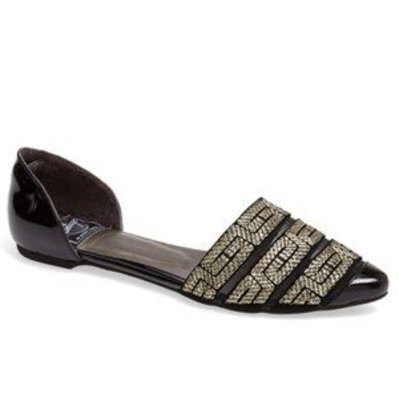 Vintage by Jeffrey Campbell Babylon D’orsay Flats Size 5.5 - Picture 1 of 8